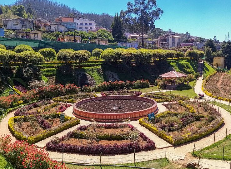Government Rose Garden, Nilgiris, Tamil Nadu - Vushii.com